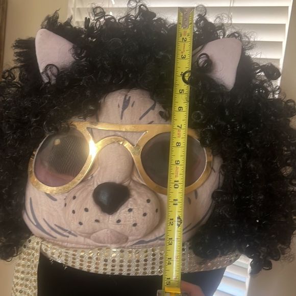 Spirit Black and Gold Cat Face Mask - Picture 6 of 8